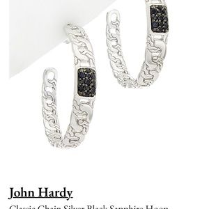 Authentic John Hardy Hoop Earring